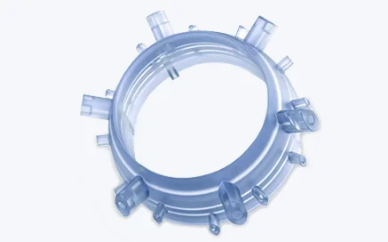 Injection molding for production