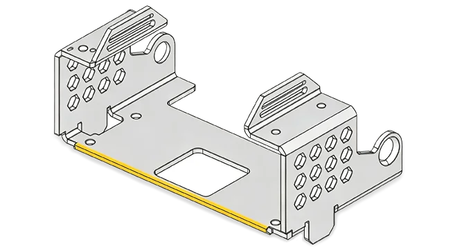 Minimum flange lengths
