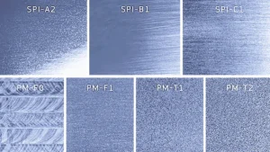 Surface finishes for moulded parts