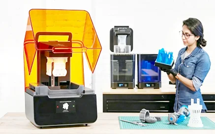 How does sla 3d printing work